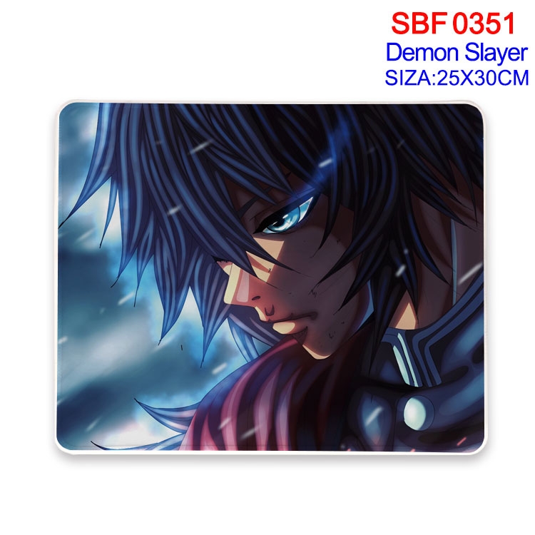 Demon Slayer Kimets Anime peripheral mouse pad 25X30cm  SBF-351