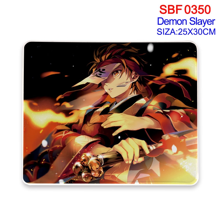 Demon Slayer Kimets Anime peripheral mouse pad 25X30cm SBF-350