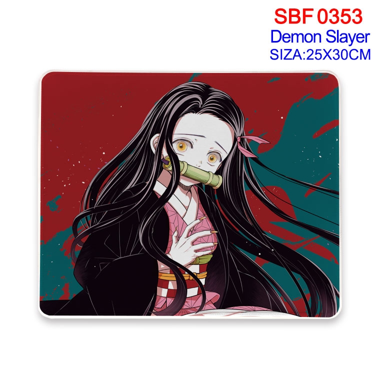 Demon Slayer Kimets Anime peripheral mouse pad 25X30cm  SBF-353