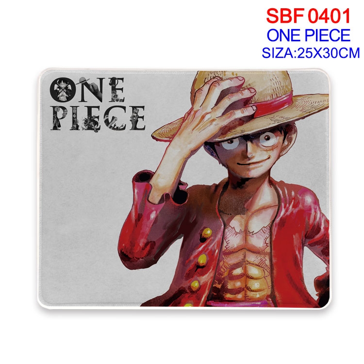 One Piece Anime peripheral mouse pad 25X30cm SBF-401