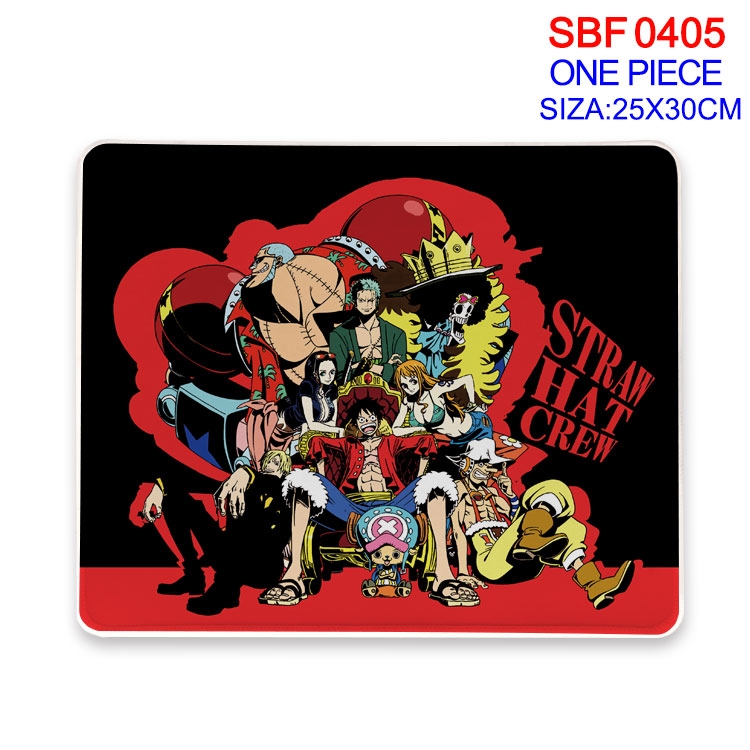 One Piece Anime peripheral mouse pad 25X30cm  SBF-405