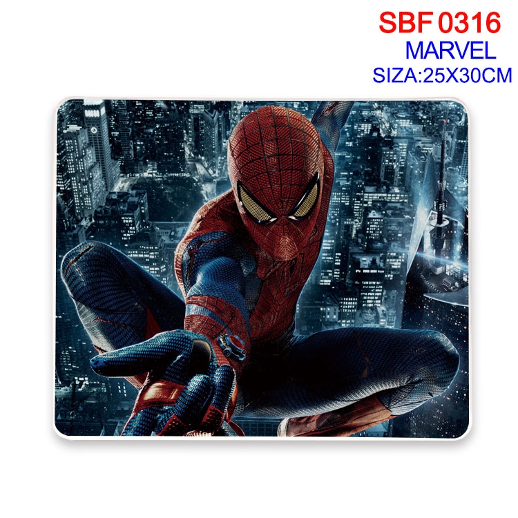 Marvel Comics Movie peripheral mouse pad 25X30cm SBF-316