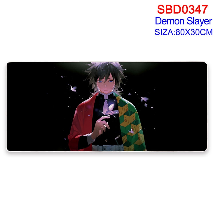 Demon Slayer Kimets Anime peripheral edge lock mouse pad 80X30cm SBD-347