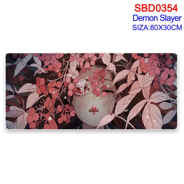 Demon Slayer Kimets Anime peripheral edge lock mouse pad 80X30cm SBD-354