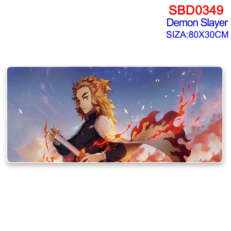 Demon Slayer Kimets Anime peripheral edge lock mouse pad 80X30cm SBD-349