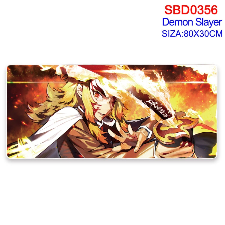 Demon Slayer Kimets Anime peripheral edge lock mouse pad 80X30cm SBD-356
