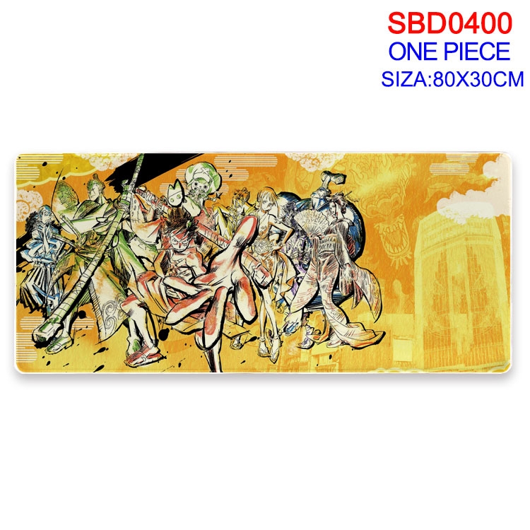 One Piece Anime peripheral edge lock mouse pad 80X30cm SBD-400