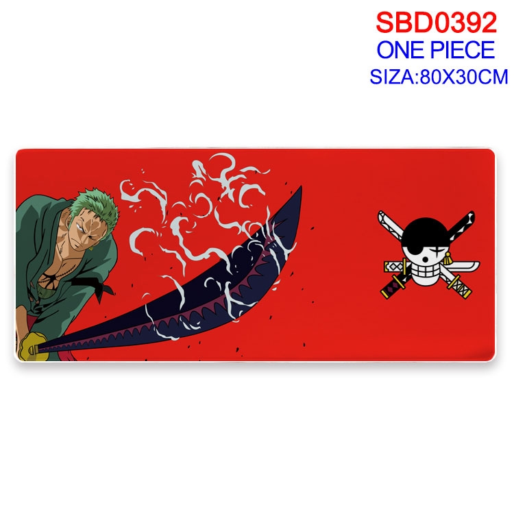 One Piece Anime peripheral edge lock mouse pad 80X30cm  SBD-392