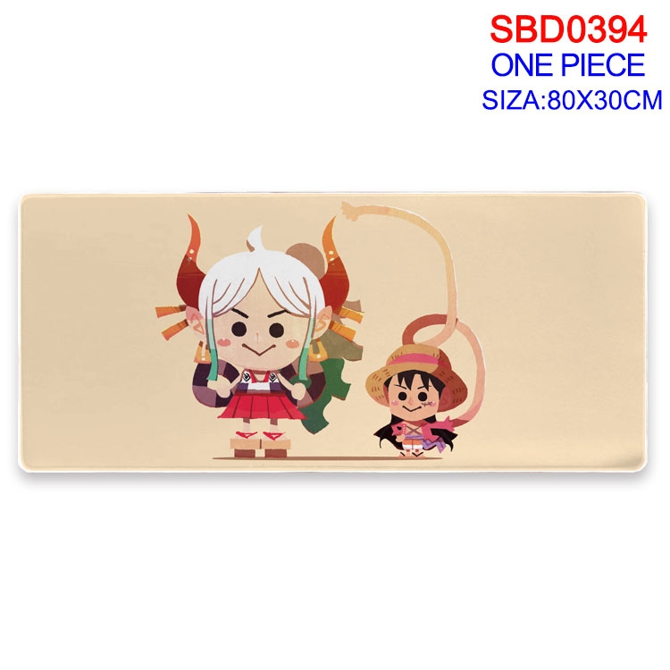 One Piece Anime peripheral edge lock mouse pad 80X30cm  SBD-394