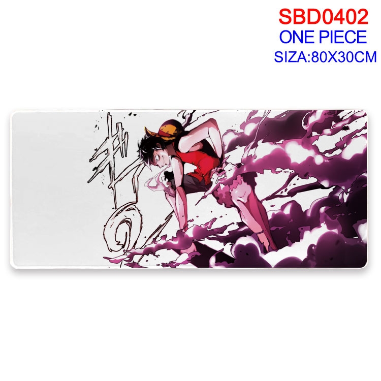 One Piece Anime peripheral edge lock mouse pad 80X30cm SBD-402