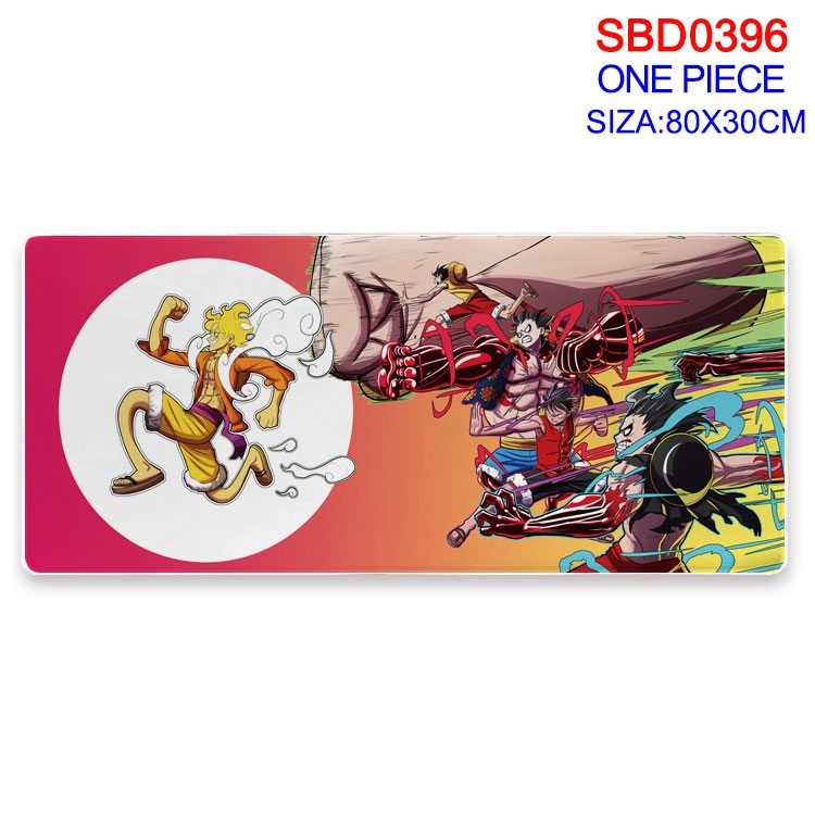 One Piece Anime peripheral edge lock mouse pad 80X30cm  SBD-396