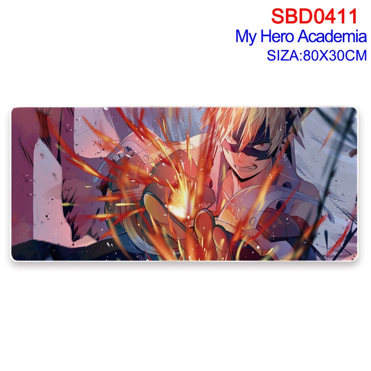 My Hero Academia Anime peripheral edge lock mouse pad 80X30cm  SBD-411