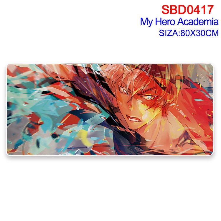 My Hero Academia Anime peripheral edge lock mouse pad 80X30cm SBD-417