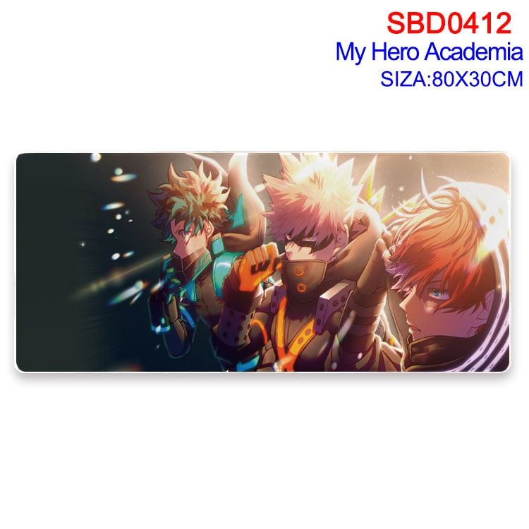My Hero Academia Anime peripheral edge lock mouse pad 80X30cm SBD-412