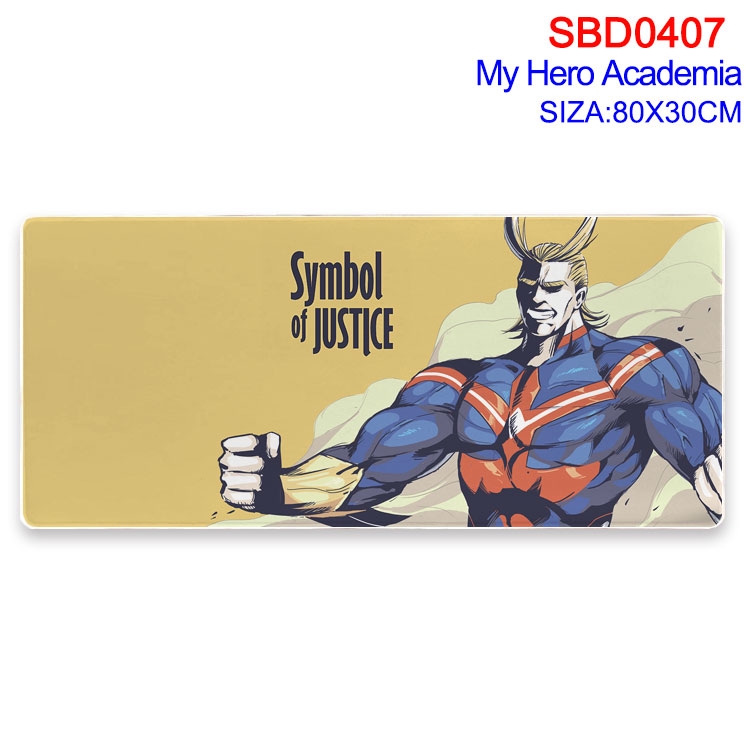 My Hero Academia Anime peripheral edge lock mouse pad 80X30cm SBD-407