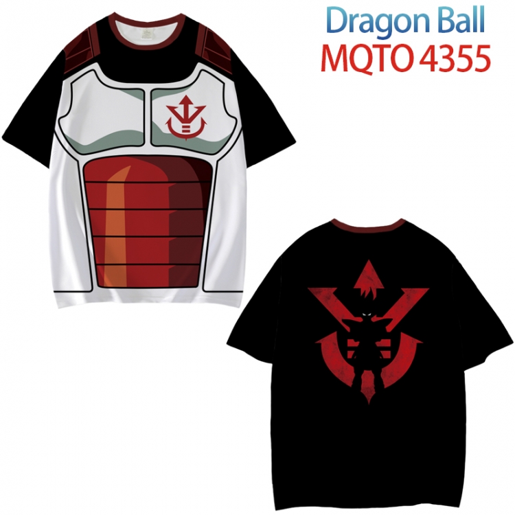 DRAGON BALL Full color printed short sleeve T-shirt from XXS to 4XL MQTO-4355
