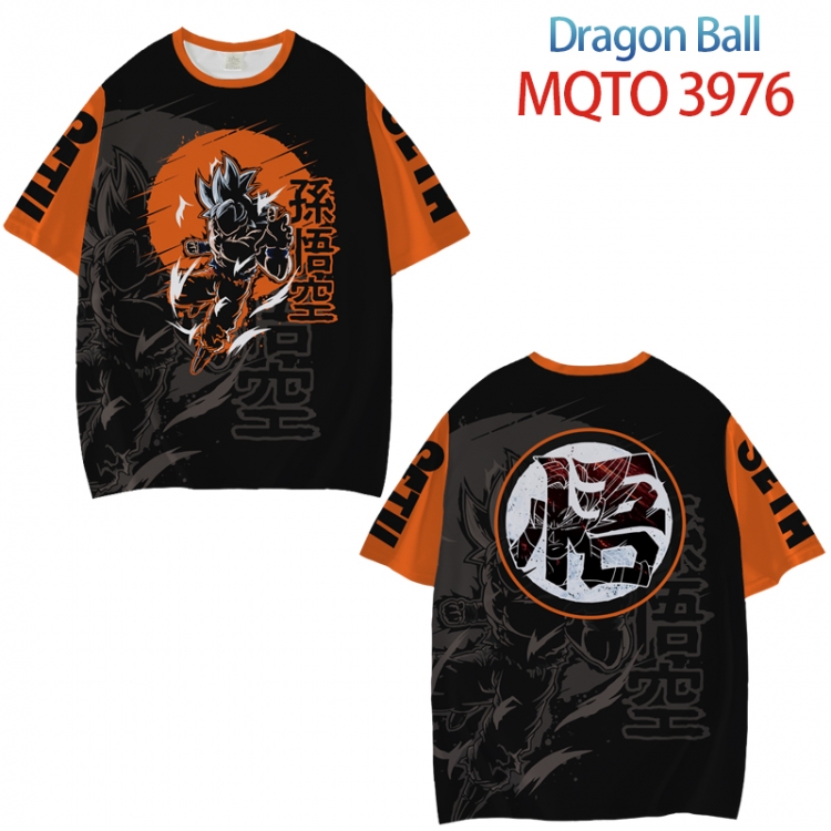 DRAGON BALL Full color printed short sleeve T-shirt from XXS to 4XL  MQTO 3976