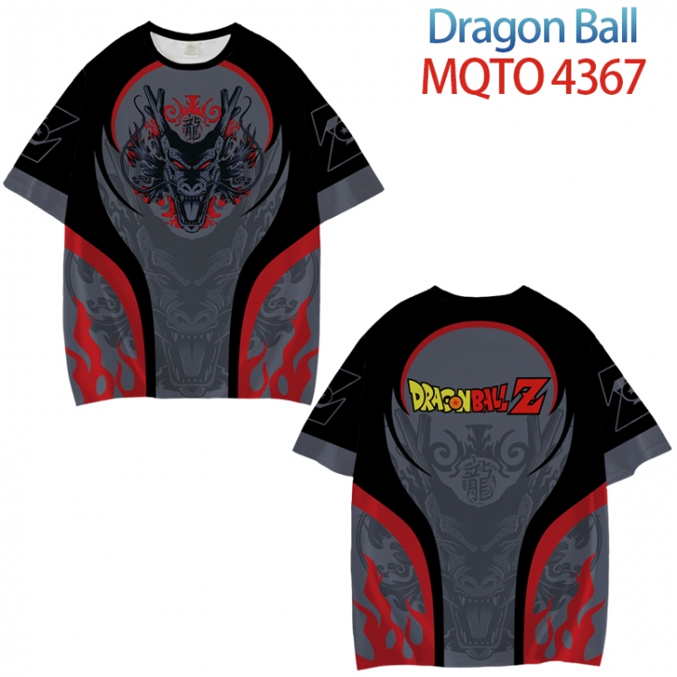 DRAGON BALL Full color printed short sleeve T-shirt from XXS to 4XL  MQTO-4367