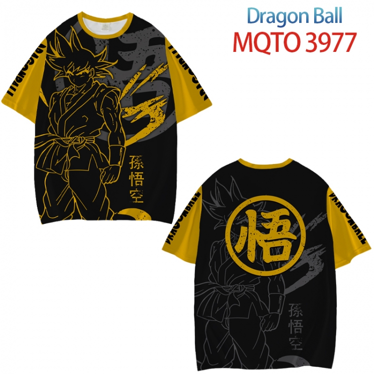 DRAGON BALL Full color printed short sleeve T-shirt from XXS to 4XL  MQTO 3977