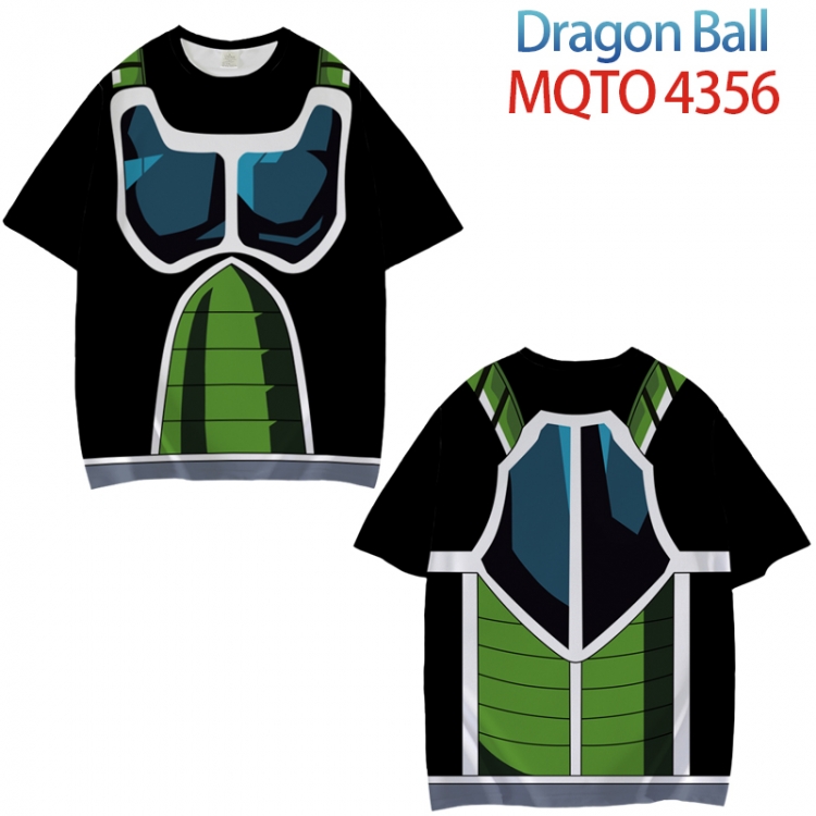 DRAGON BALL Full color printed short sleeve T-shirt from XXS to 4XL  MQTO-4356