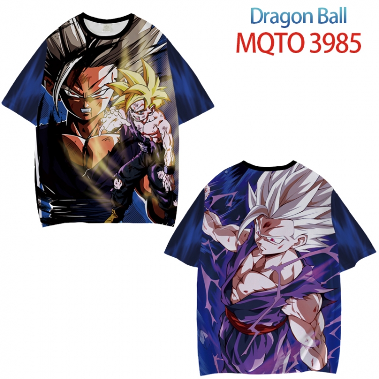 DRAGON BALL Full color printed short sleeve T-shirt from XXS to 4XL MQTO 3985