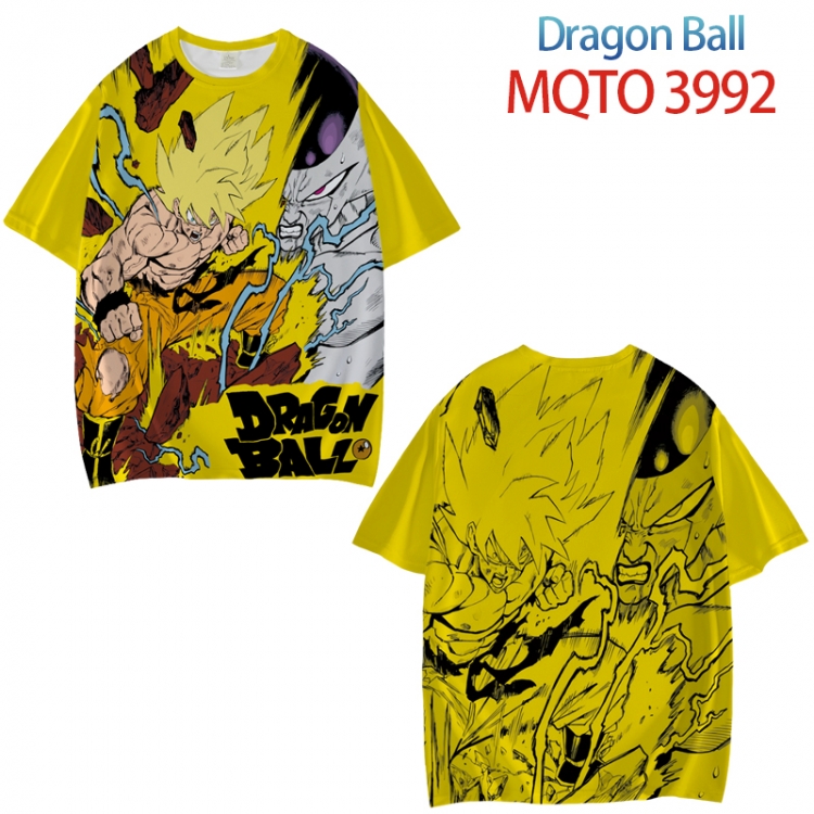 DRAGON BALL Full color printed short sleeve T-shirt from XXS to 4XL MQTO 3992