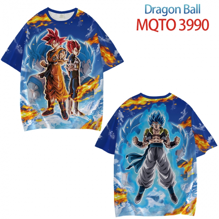 DRAGON BALL Full color printed short sleeve T-shirt from XXS to 4XL MQTO 3990