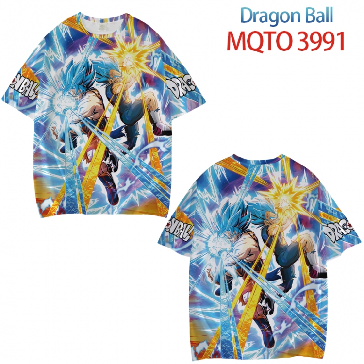DRAGON BALL Full color printed short sleeve T-shirt from XXS to 4XL MQTO 3991
