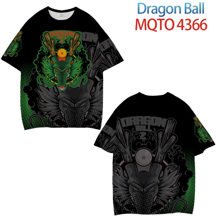 DRAGON BALL Full color printed short sleeve T-shirt from XXS to 4XL MQTO-4366