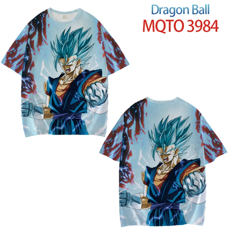 DRAGON BALL Full color printed short sleeve T-shirt from XXS to 4XL MQTO 3984