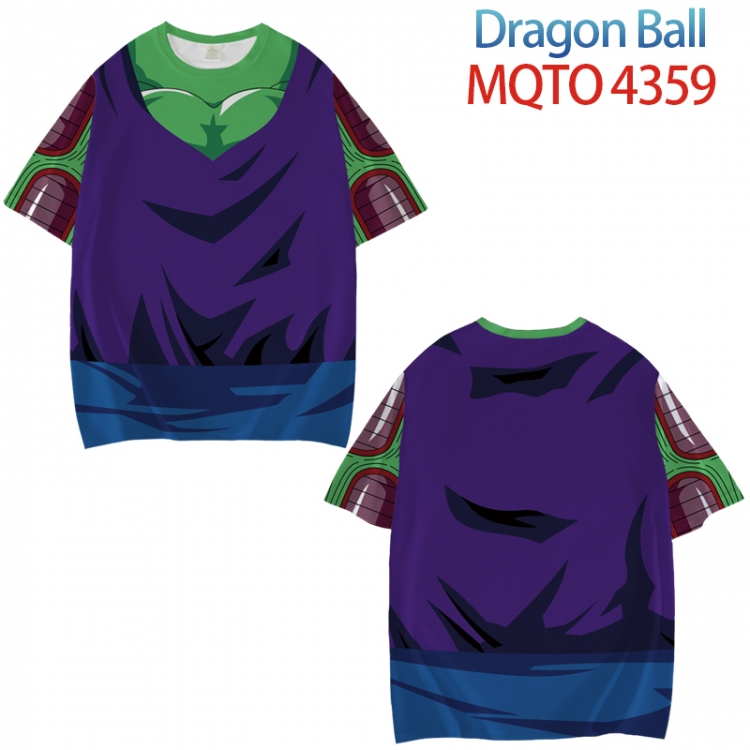 DRAGON BALL Full color printed short sleeve T-shirt from XXS to 4XL  MQTO-4359