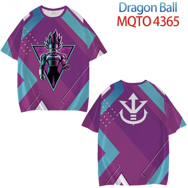 DRAGON BALL Full color printed short sleeve T-shirt from XXS to 4XL  MQTO-4365
