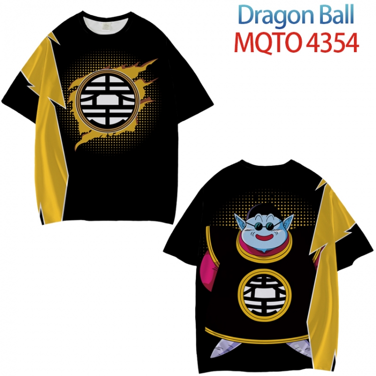DRAGON BALL Full color printed short sleeve T-shirt from XXS to 4XL MQTO-4354