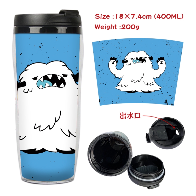 SK∞ Anime Starbucks Leakproof Insulated Cup 18X7.4CM 400ML