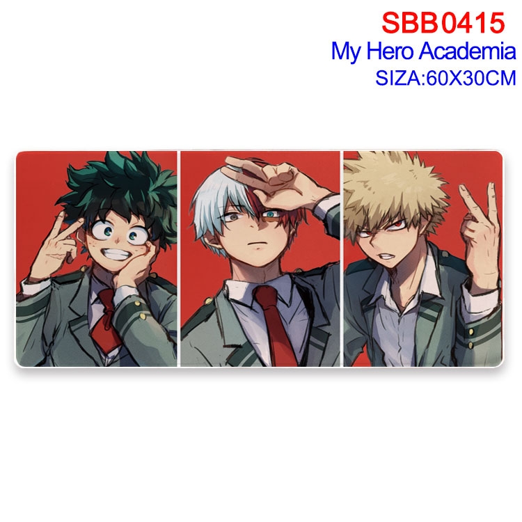 My Hero Academia Anime peripheral edge lock mouse pad 60X30cm  SBB-415