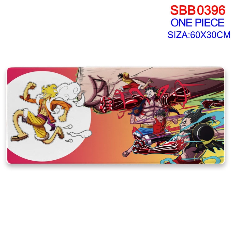 One Piece Anime peripheral edge lock mouse pad 60X30cm  SBB-396