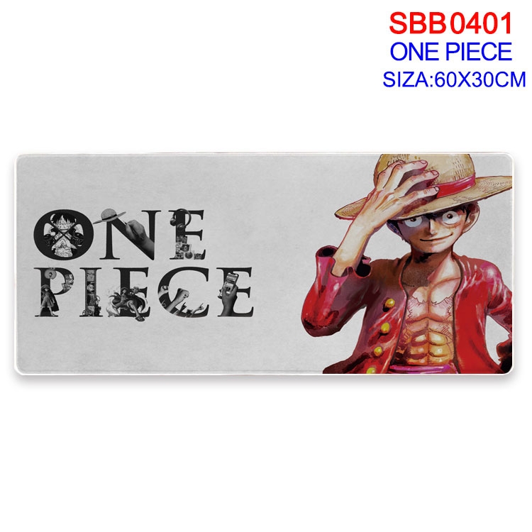 One Piece Anime peripheral edge lock mouse pad 60X30cm  SBB-401