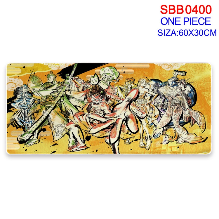 One Piece Anime peripheral edge lock mouse pad 60X30cm SBB-400