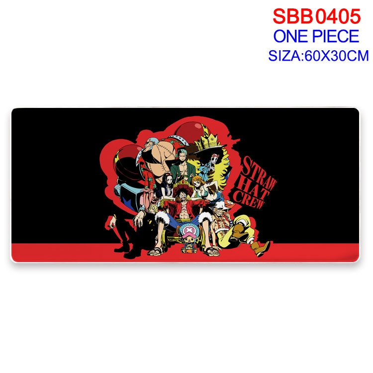 One Piece Anime peripheral edge lock mouse pad 60X30cm  SBB-405