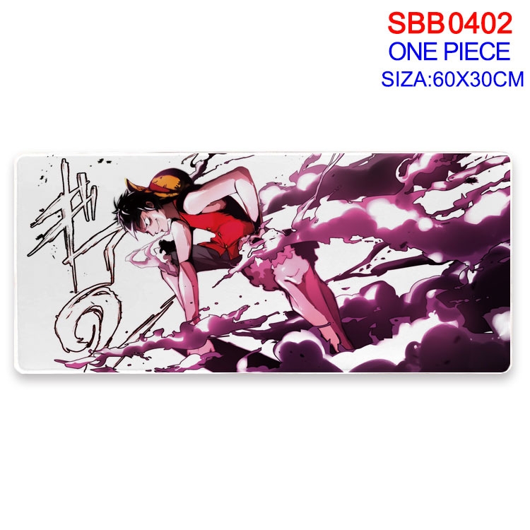 One Piece Anime peripheral edge lock mouse pad 60X30cm  SBB-402