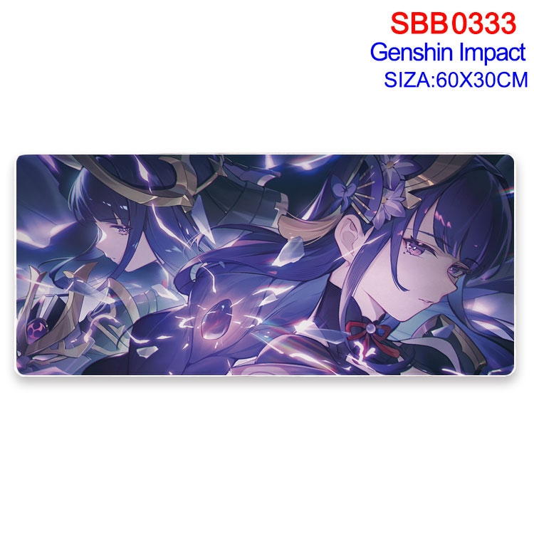 Genshin Impact Anime peripheral edge lock mouse pad 60X30cm SBB-333
