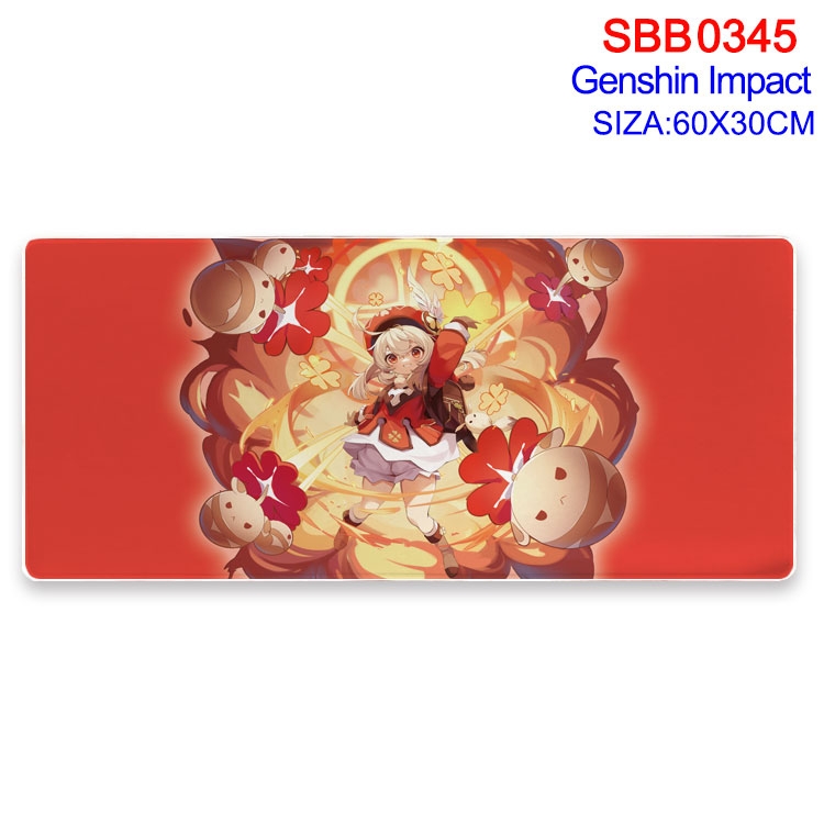 Genshin Impact Anime peripheral edge lock mouse pad 60X30cm  SBB-345