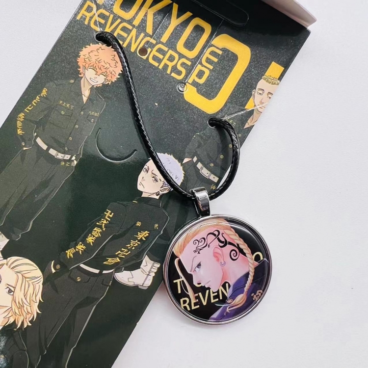 Tokyo Revengers Anime peripheral leather rope necklace pendant jewelry price for 5 pcs 1943