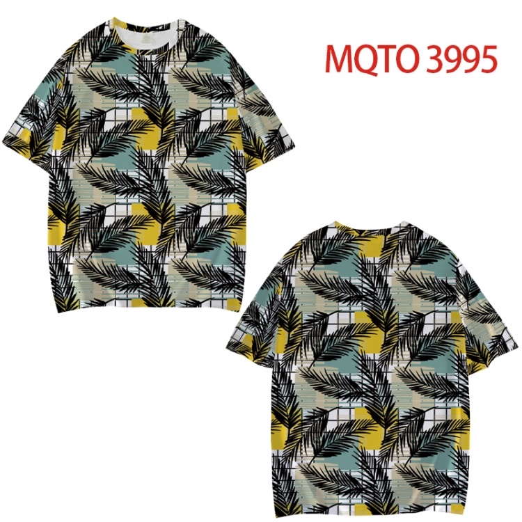 popularize Full color printed short sleeve T-shirt from XXS to 4XL MQTO 3995
