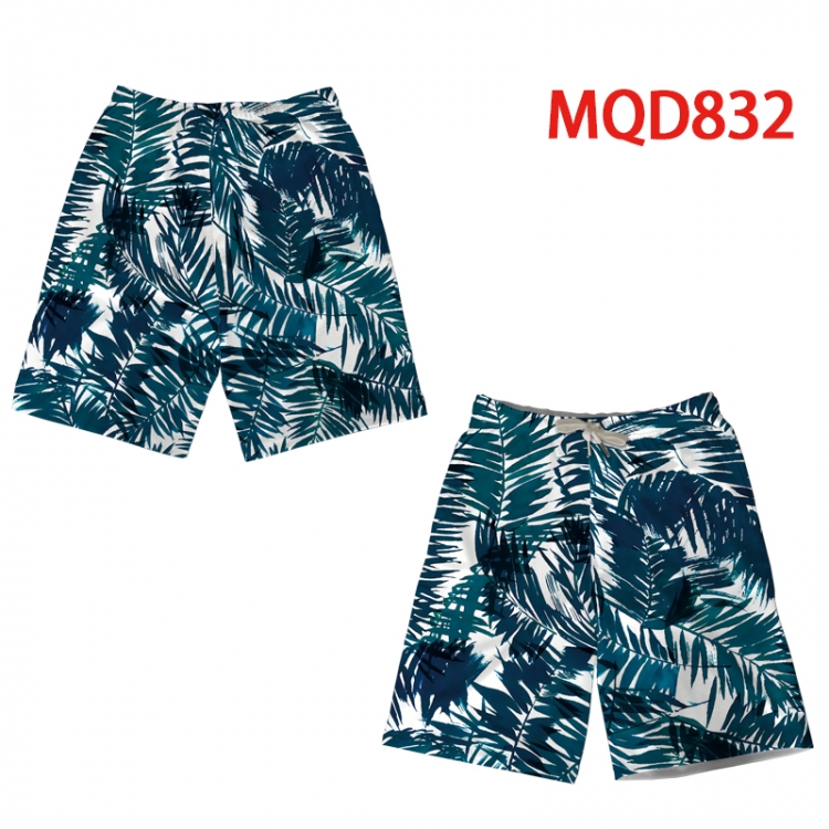 popularize Printed Summer Swimwear Beach Pants M L XL 2XL 3XL MQD 832