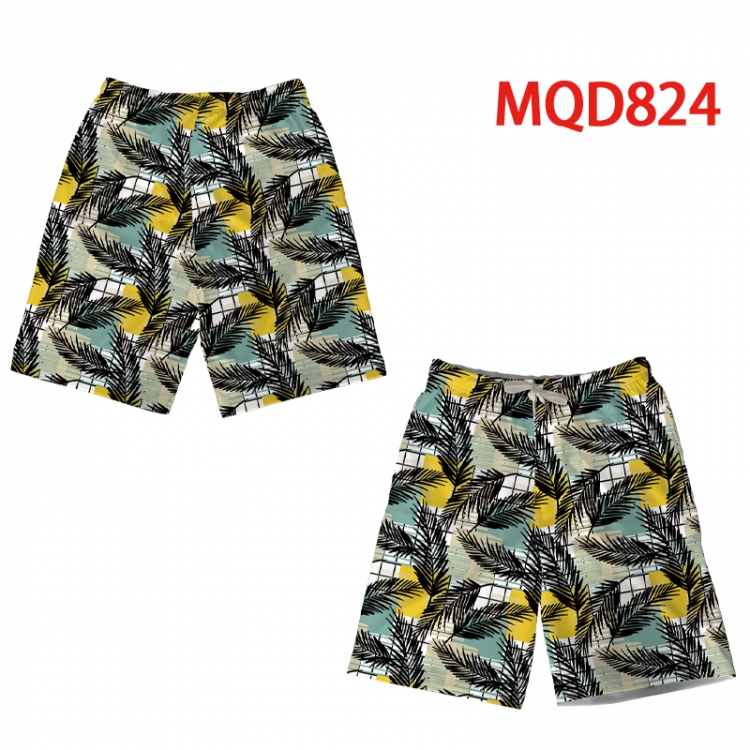 popularize Printed Summer Swimwear Beach Pants M L XL 2XL 3XL MQD 824
