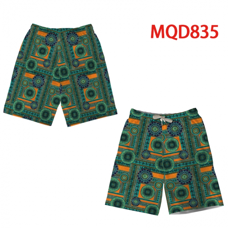 popularize Printed Summer Swimwear Beach Pants M L XL 2XL 3XL MQD 835