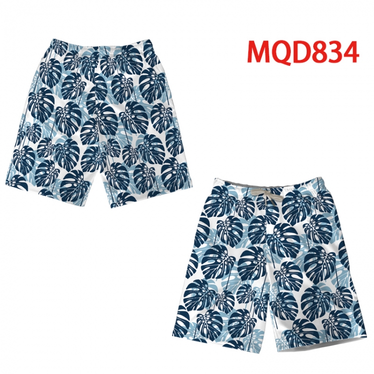 popularize Printed Summer Swimwear Beach Pants M L XL 2XL 3XL MQD 834