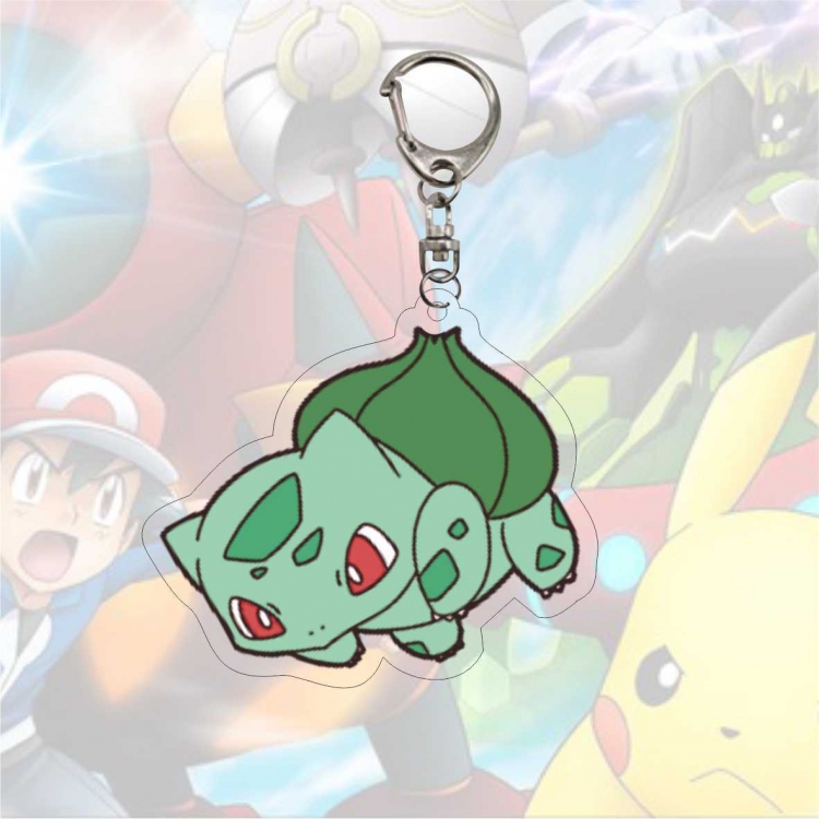 Pokemon Pocket  Anime Acrylic Keychain Charm  price for 5 pcs 12624