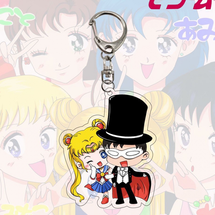 sailormoon Anime Acrylic Keychain Charm  price for 5 pcs 12650
